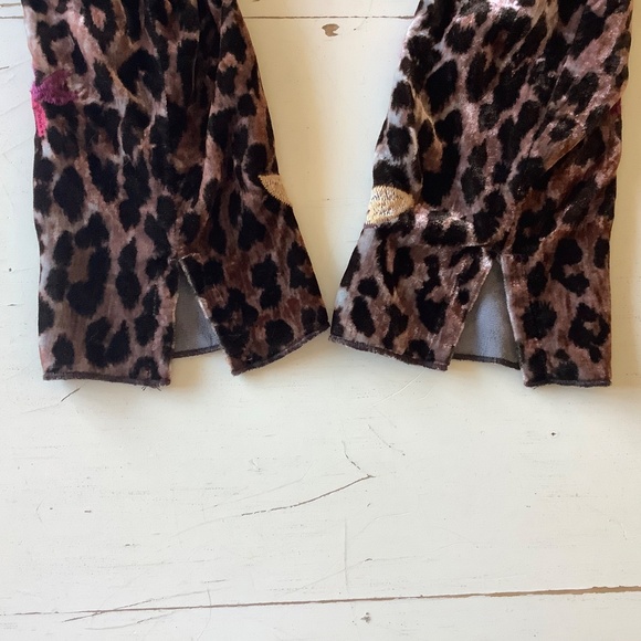 NWT Johnny Was Penelope Leopard Velvet Butterfly Embroidered Bolero Jacket S - Picture 15 of 16